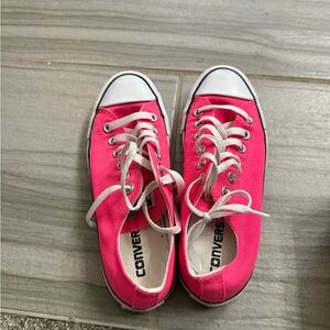 Converse Hot Pink shoes